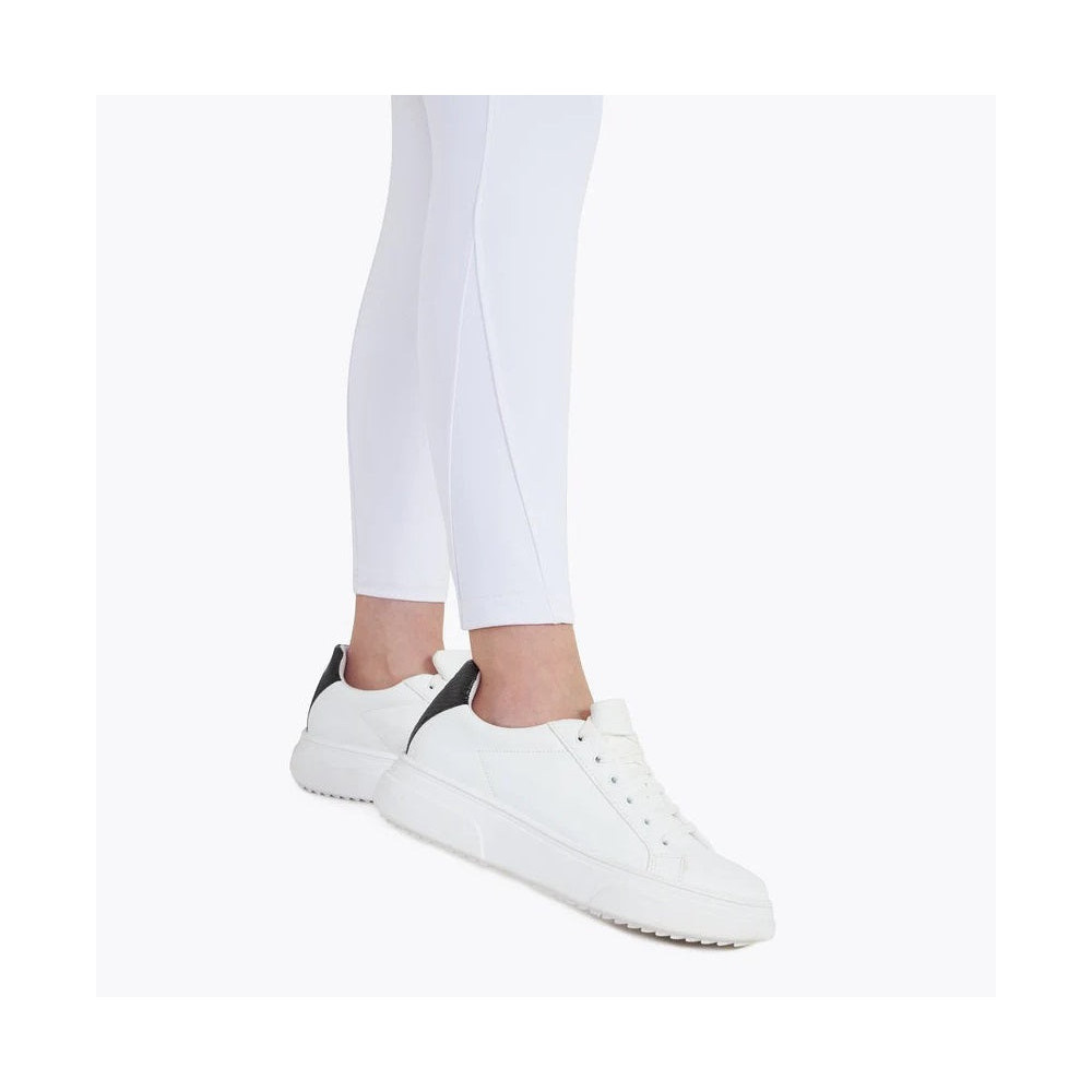 Legginsy Jeździeckie Tech Riding (White/Gold) Maximilian Equestrian