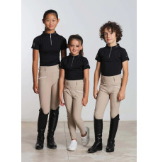 Młodzieżowe Legginsy Jeździeckie Pro Riding (Beige) Maximilian Equestrian
