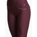 Młodzieżowe Legginsy Jeździeckie Pro Riding (Wine) Maximilian Equestrian