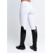 Zimowe Legginsy Jeździeckie (White) Maximilian Equestrian