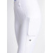 Legginsy Jeździeckie Studio (White) Maximilian Equestrian