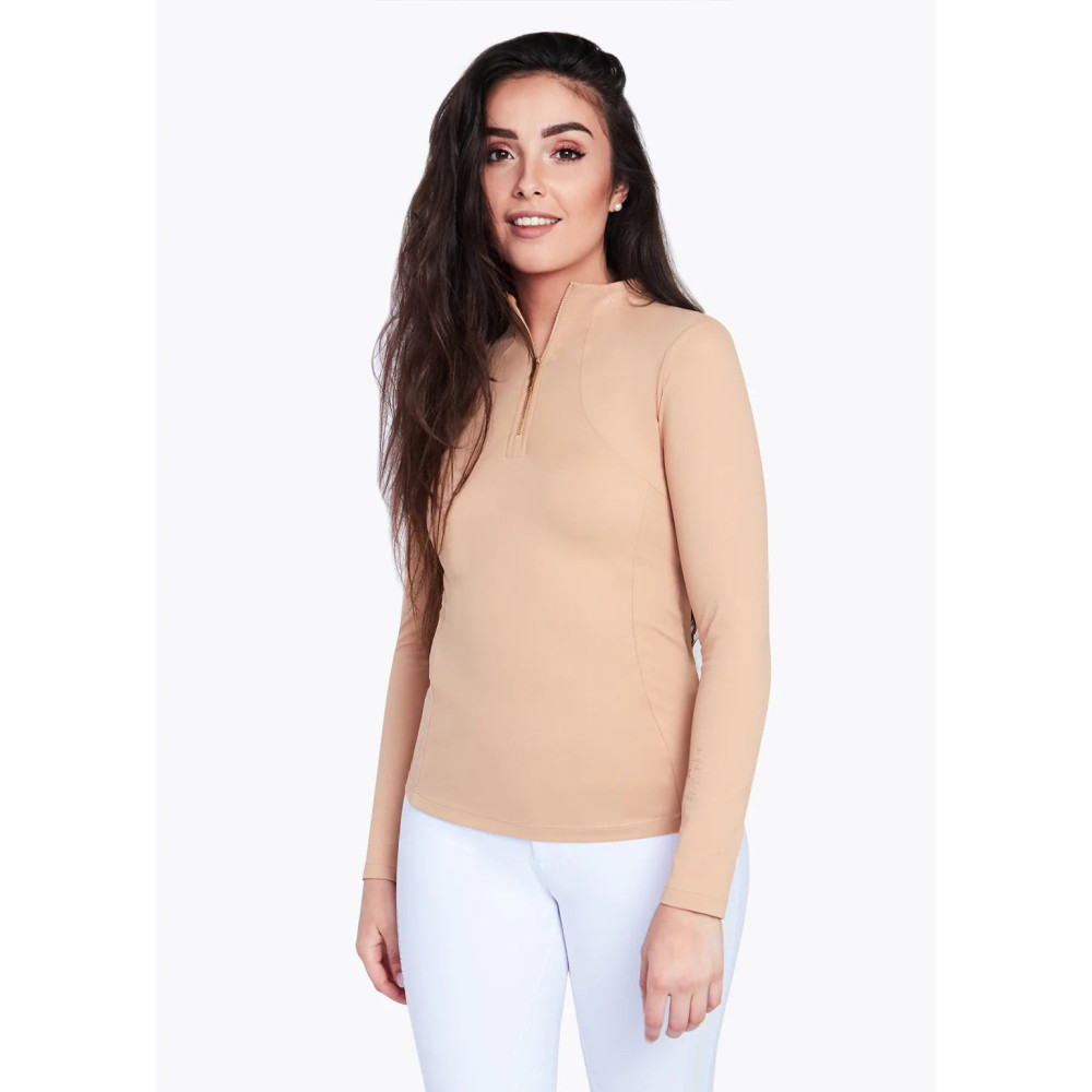 Bluzka z Długim Rękawem (Nude) Maximilian Equestrian