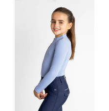 Młodzieżowa Bluzka z Długim Rękawem (Iris Blue) Maximilian Equestrian