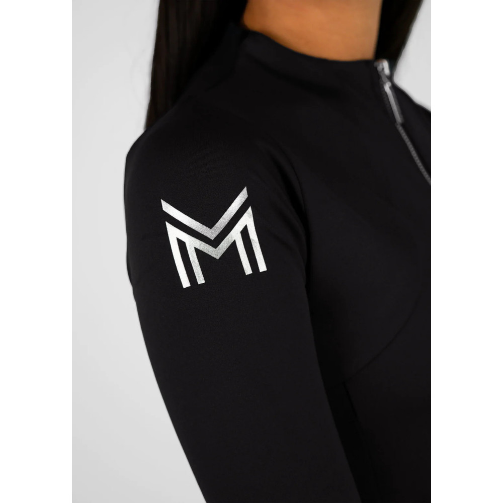 Młodzieżowa Bluzka z Długim Rękawem (Black) Maximilian Equestrian