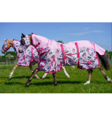 Derka Siatkowa z Wodoodpornym Grzbietem i Kapturem Panda Pals Ponyo Horsewear