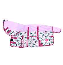 Derka Siatkowa z Wodoodpornym Grzbietem i Kapturem Panda Pals Ponyo Horsewear