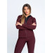 Bluza z Kapturem Reflection Zip (Burgundy) Maximilian