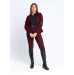 Bluza z Kapturem Reflection Zip (Burgundy) Maximilian