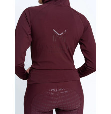 Bluza z Kapturem Reflection Zip (Burgundy) Maximilian