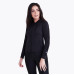 Bluza z Kapturem Reflection Zip (Black) Maximilian