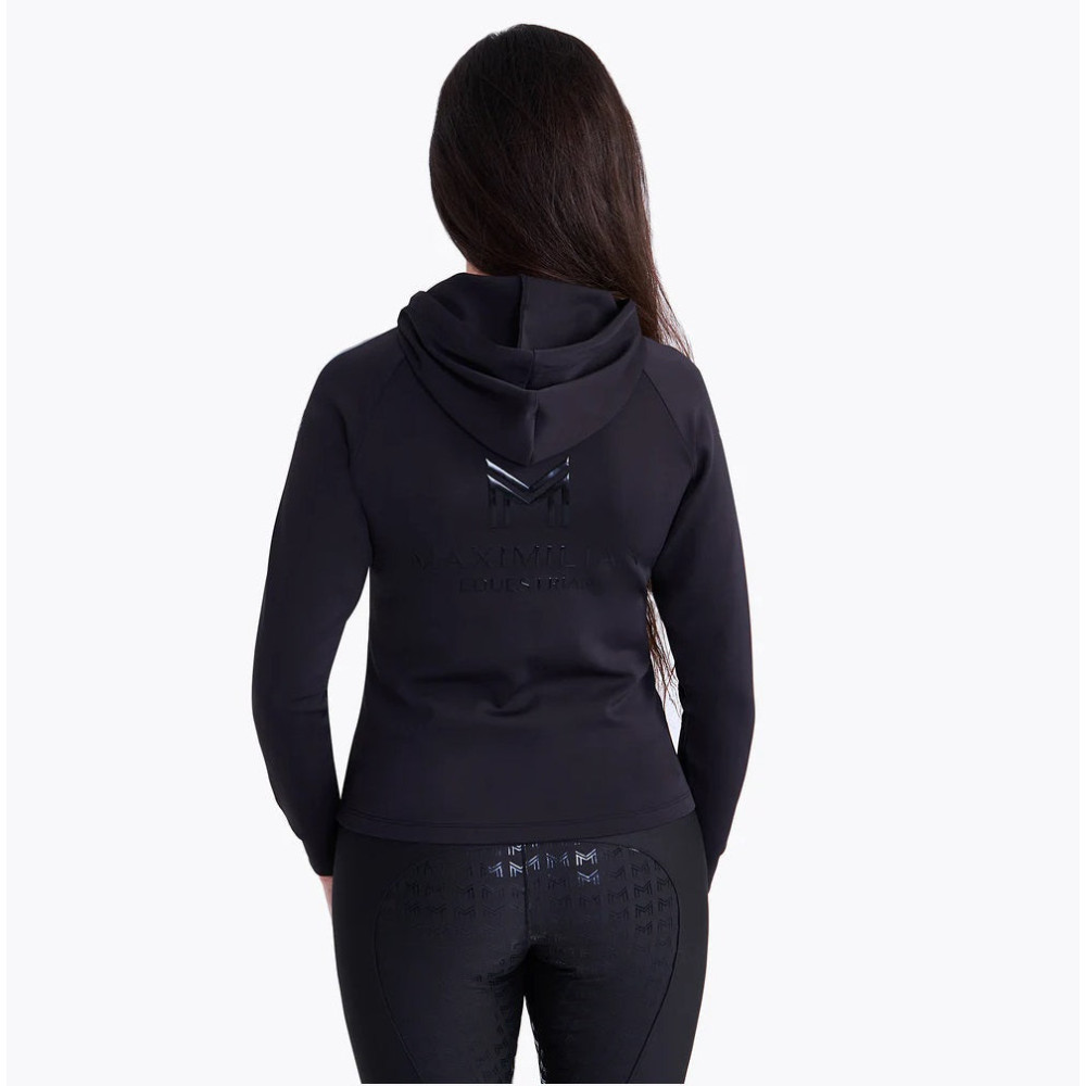 Bluza z Kapturem Reflection Zip (Black) Maximilian