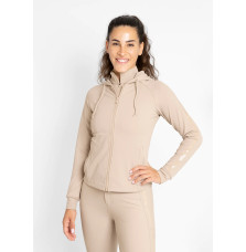 Bluza z Kapturem Reflection Zip (Beige) Maximilian Equestrian