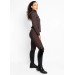 Bluza z kapturem Reflection Zip (Chocolate) Maximilian Equestrian