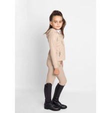 Młodzieżowa Bluza z Kapturem Reflection Zip (Beige) Maximilian Equestrian