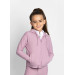 Młodzieżowa Bluza z Kapturem Reflection Zip (Mauve) Maximilian Equestrian