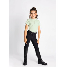 Młodzieżowa Bluzka z Krótkim Rękawem (Sage Green) Maximilian Equestrian