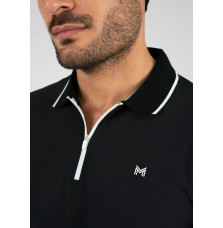 Koszulka Męska Core Polo (Black) Maximilian Equestrian