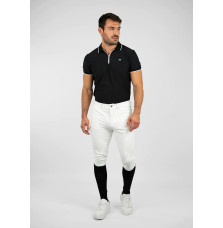 Koszulka Męska Core Polo (Black) Maximilian Equestrian