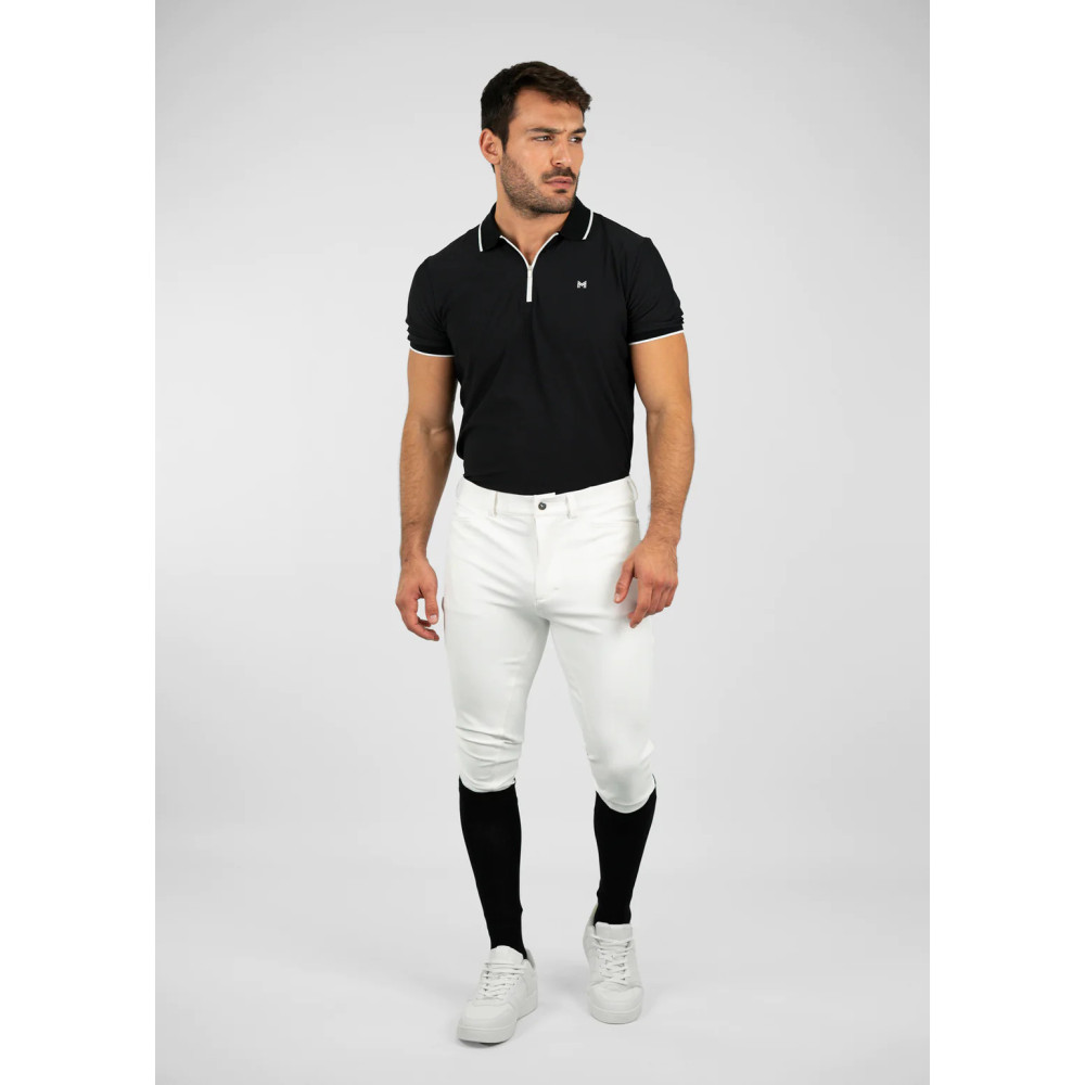 Koszulka Męska Core Polo (Black) Maximilian Equestrian