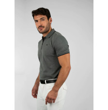 Koszulka Męska Polo Core (Grey)  Maximilian Equestrian