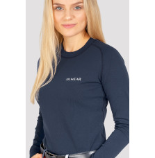 Koszulka z Długim Rękawem Argento Optimal Damska Granat Silwear