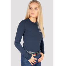 Koszulka z Długim Rękawem Argento Optimal Damska Granat Silwear