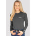 Koszulka z Długim Rękawem Argento Optimal Damska Grafit Silwear