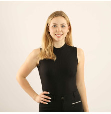 Bluzka Bez Rękawów Casilves Rib (Black) Carubina