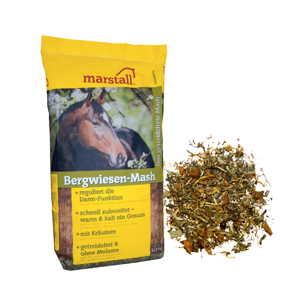 Bezzbożowy Mesz dla Koni Bergwiesen-Mash Marstalll