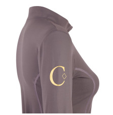 Bluzka z Długim Rękawem Caporto Limited Edition (Taupe Gold) Carubina