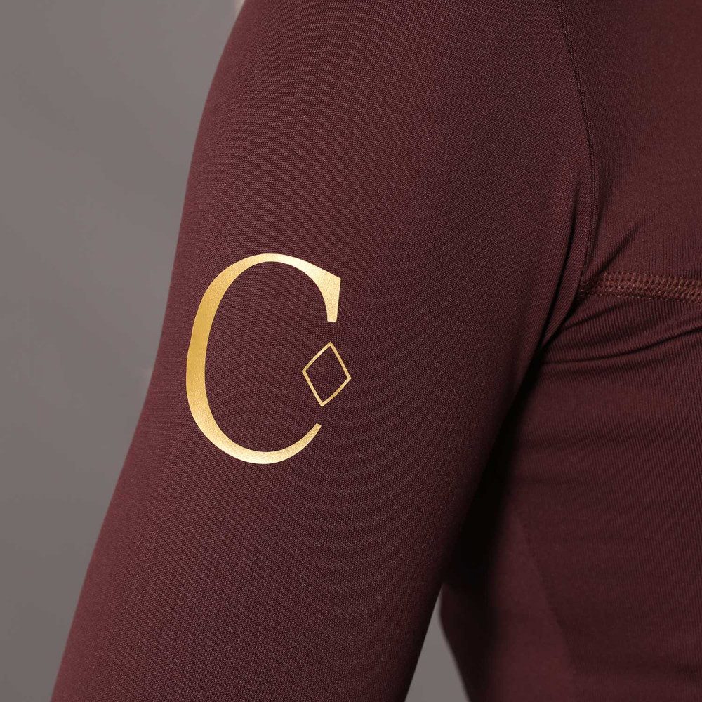 Bluzka z Długim Rękawem Caporto Limited Edition (Bordeaux Gold) Carubina