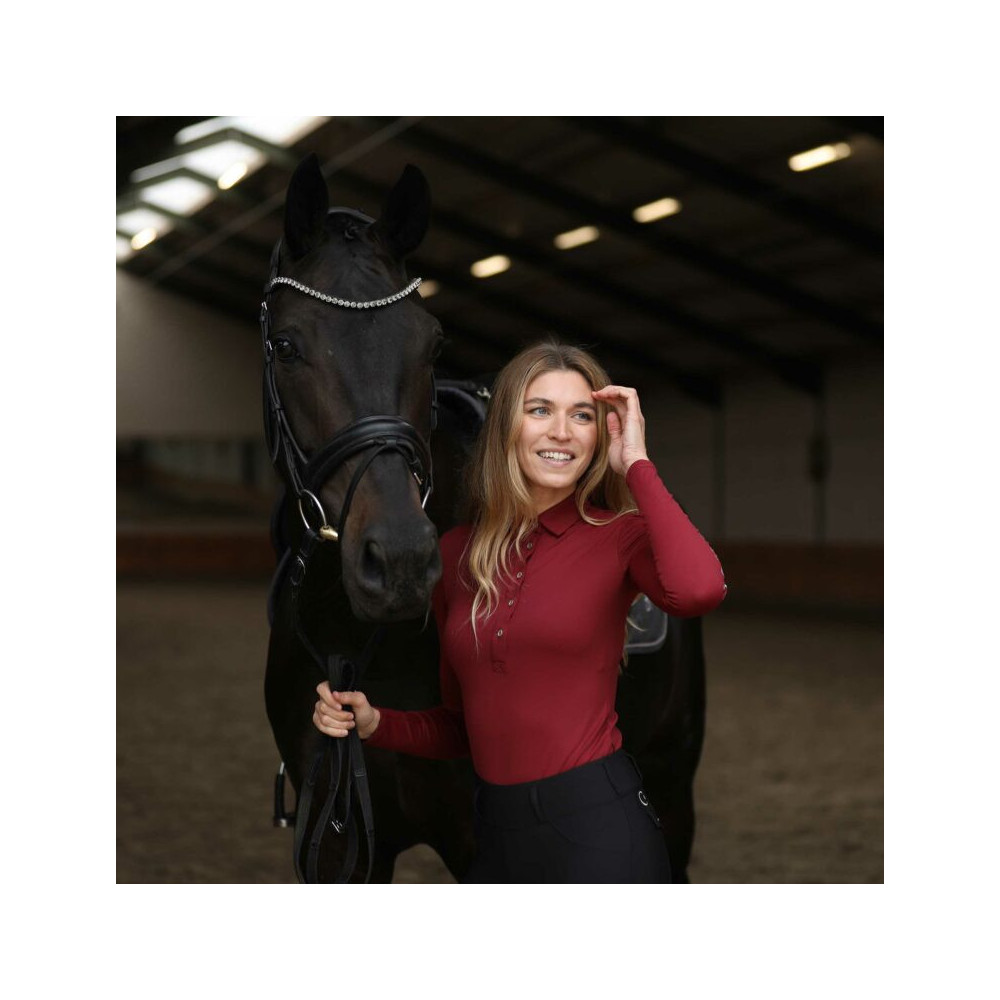 Bluzka z Długim Rękawem Casofia (Fire) Carubina