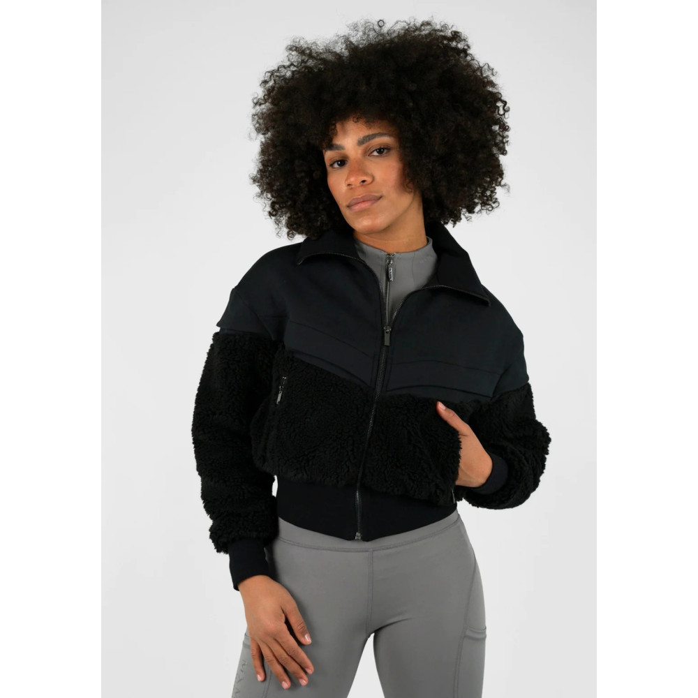 Kurtka Bomber Teddy (Black) Maximilian Equestrian