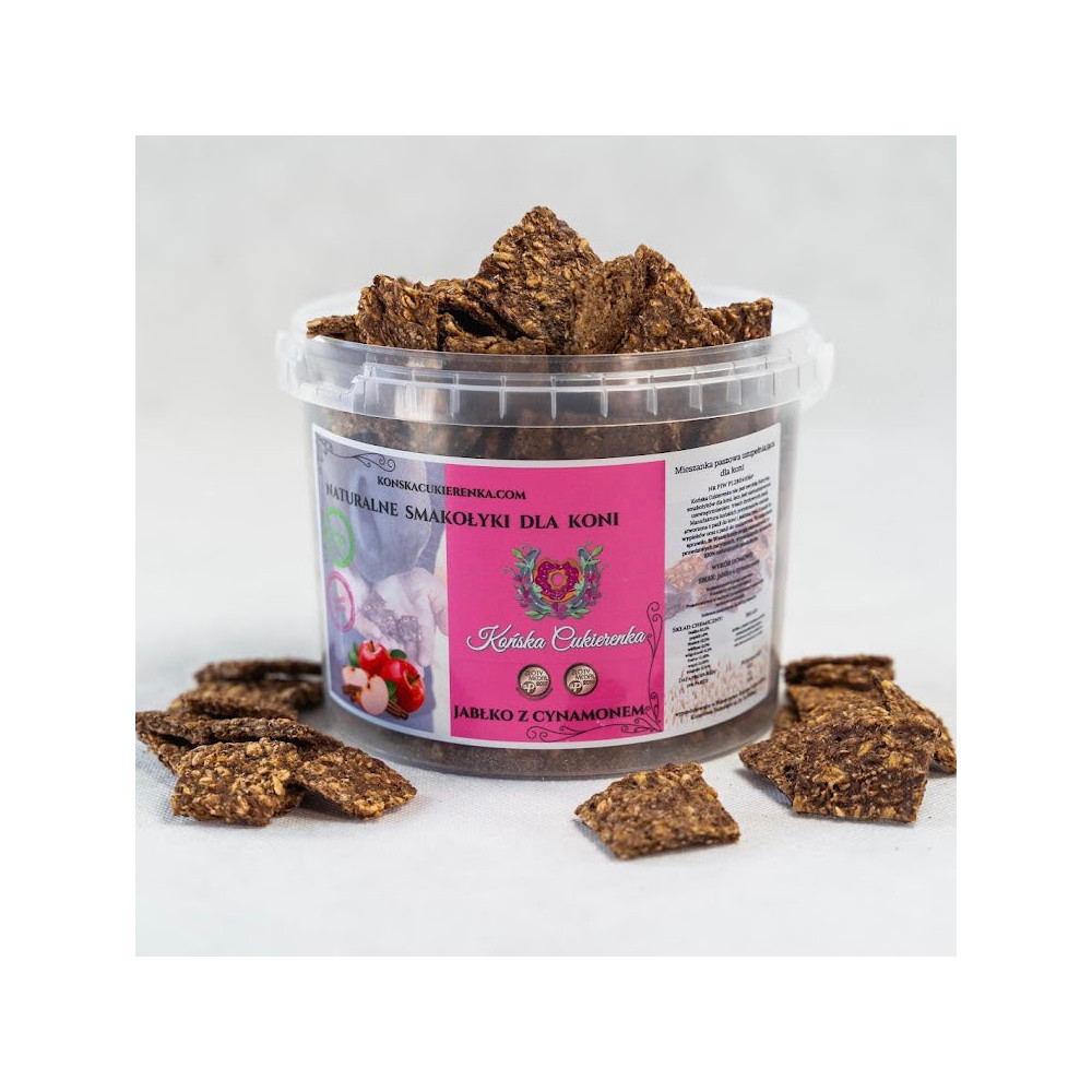 Ciasteczka o Smaku Jabłka z Cynamonem Końska Cukierenka