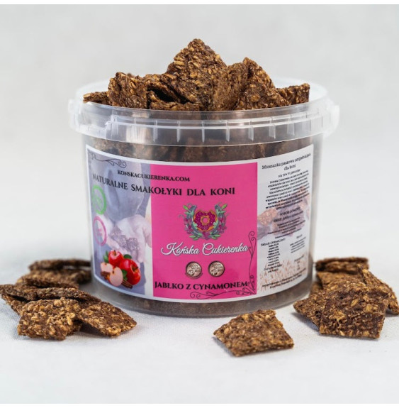 Ciasteczka o Smaku Jabłka z Cynamonem Końska Cukierenka