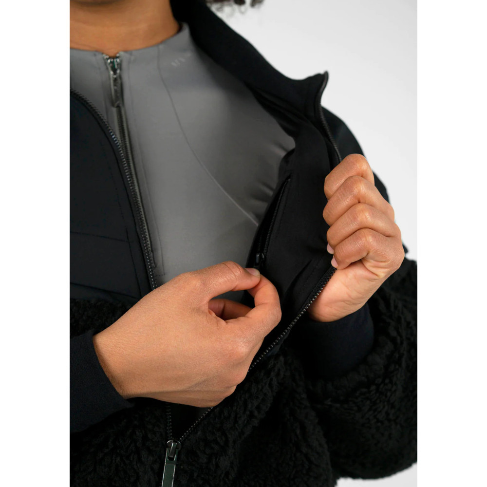 Kurtka Bomber Teddy (Black) Maximilian Equestrian