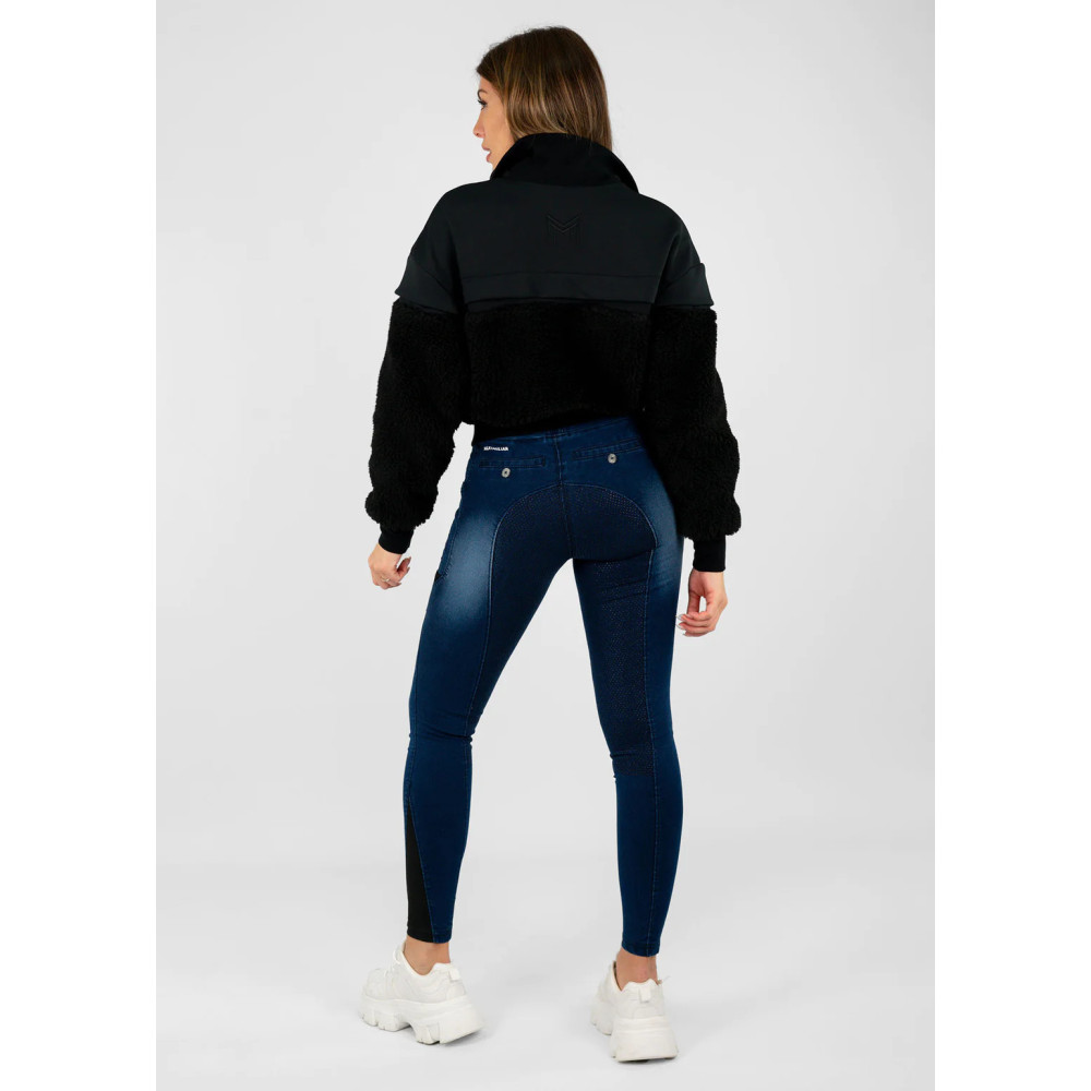 Kurtka Bomber Teddy (Black) Maximilian Equestrian