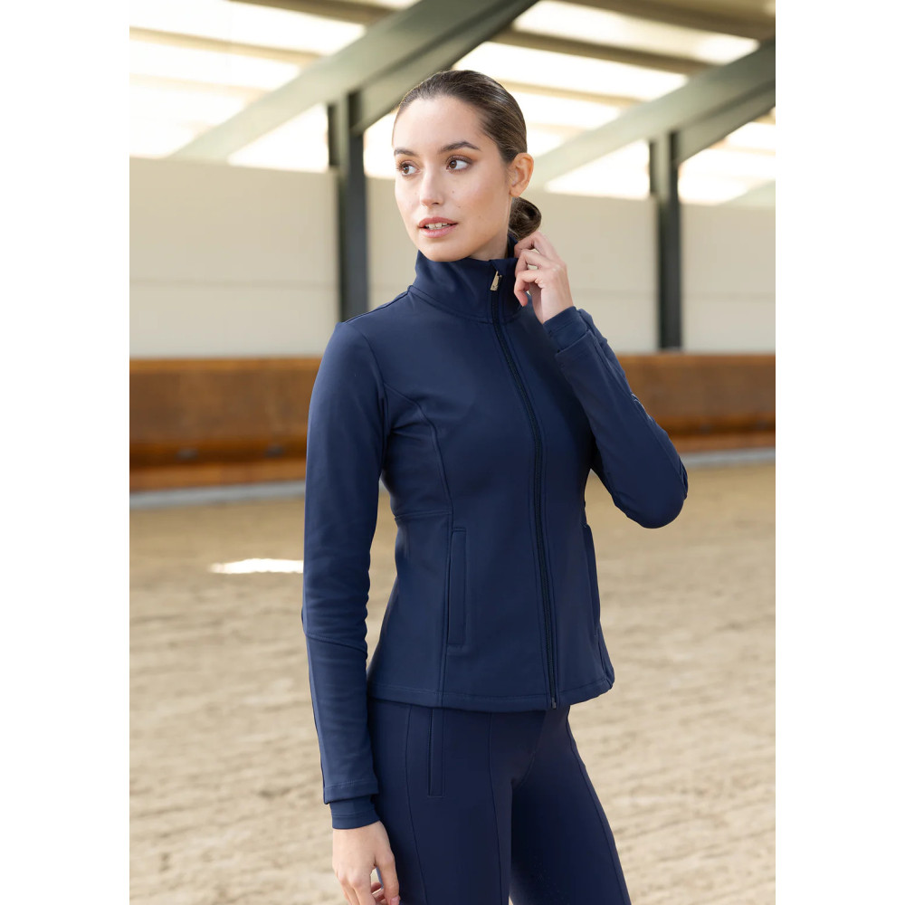 Kurtka Polarowa Fleeced Vera (Navy) Maximilian Equestrian