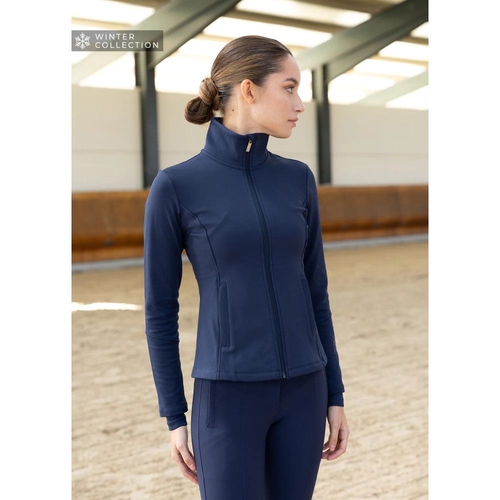 Kurtka Polarowa Fleeced Vera (Navy) Maximilian Equestrian