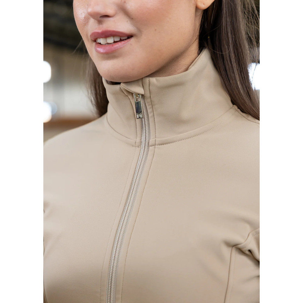 Kurtka Polarowa Fleeced Vera (Beige) Maximilian Equestrian