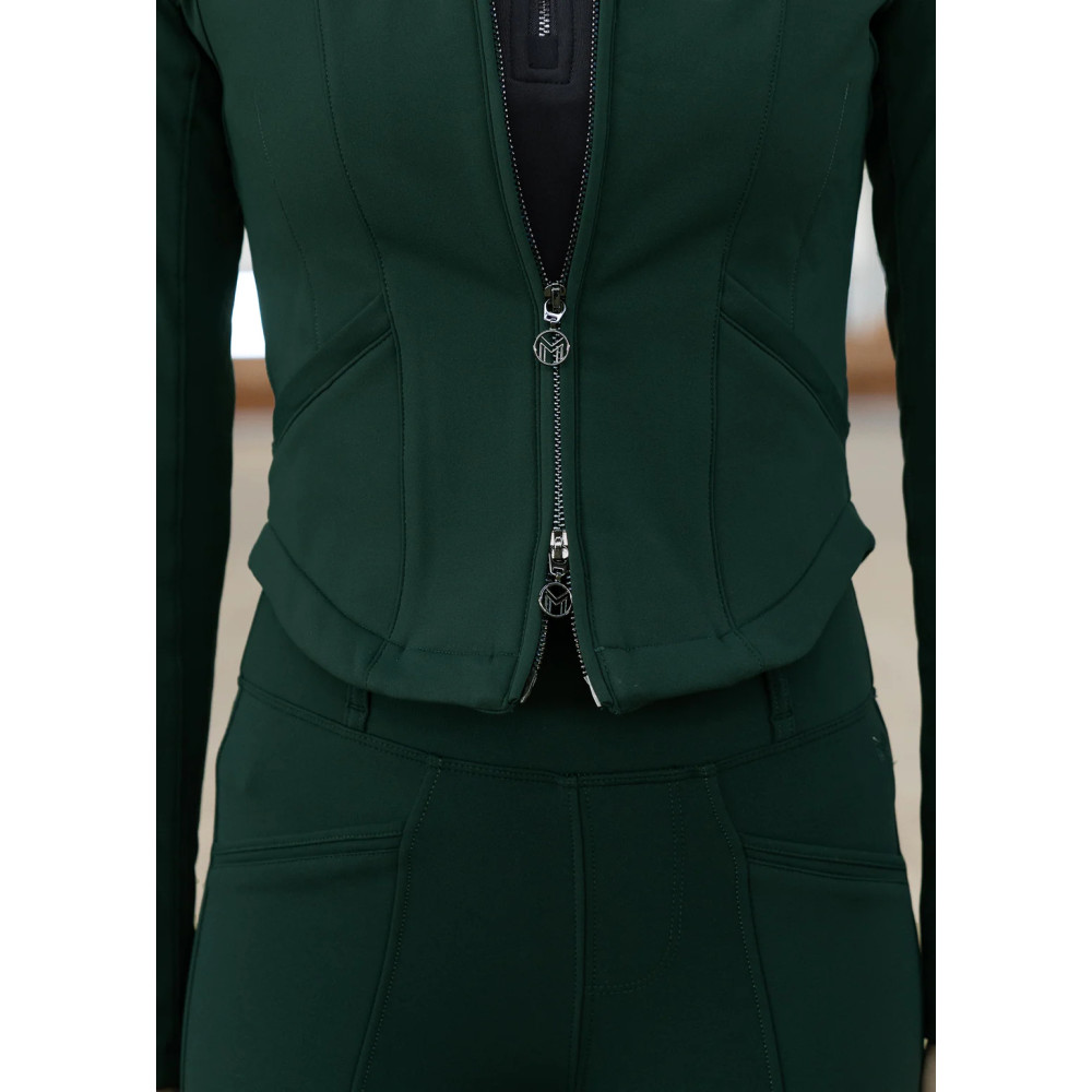 Kurtka Polarowa Fleeced Vera (Emerald) Maximilian Equestrian