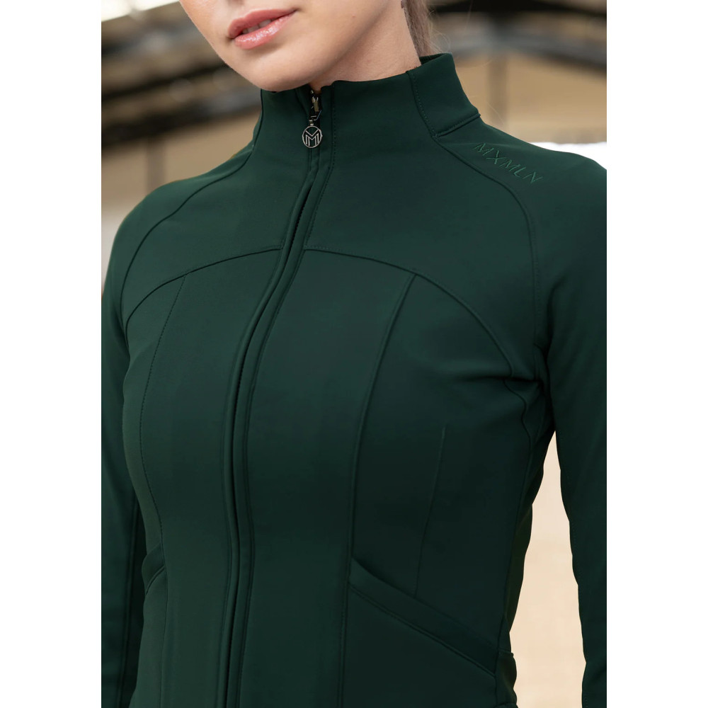 Kurtka Polarowa Fleeced Vera (Emerald) Maximilian Equestrian