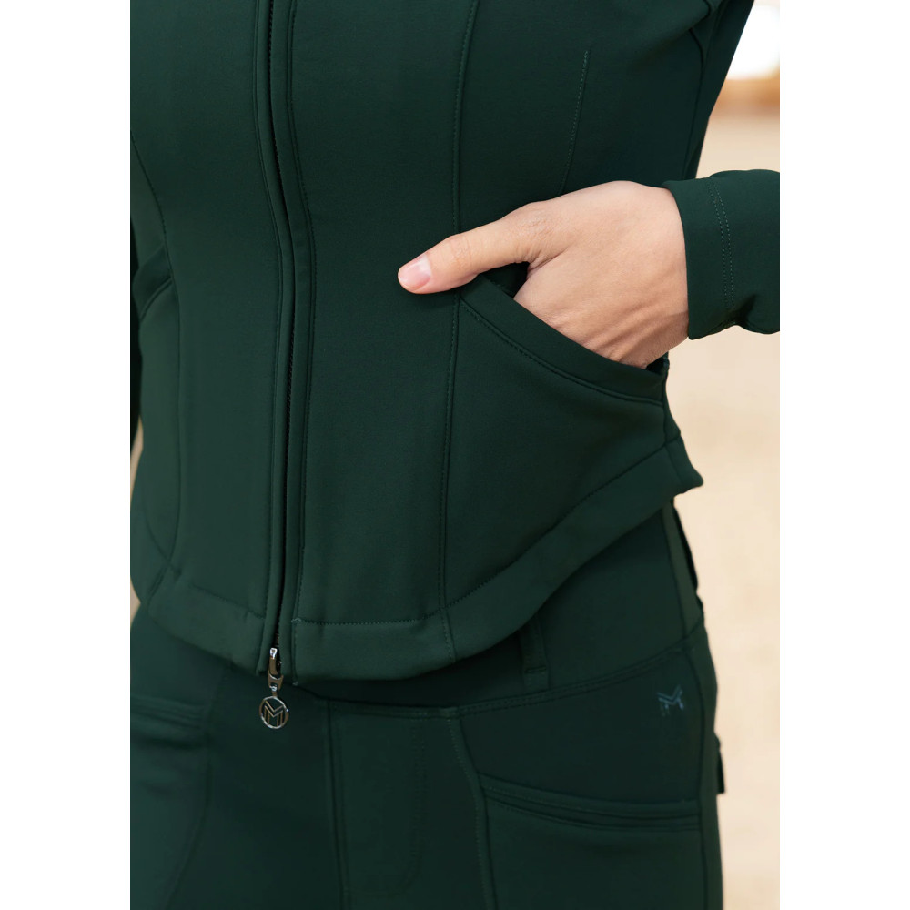 Kurtka Polarowa Fleeced Vera (Emerald) Maximilian Equestrian