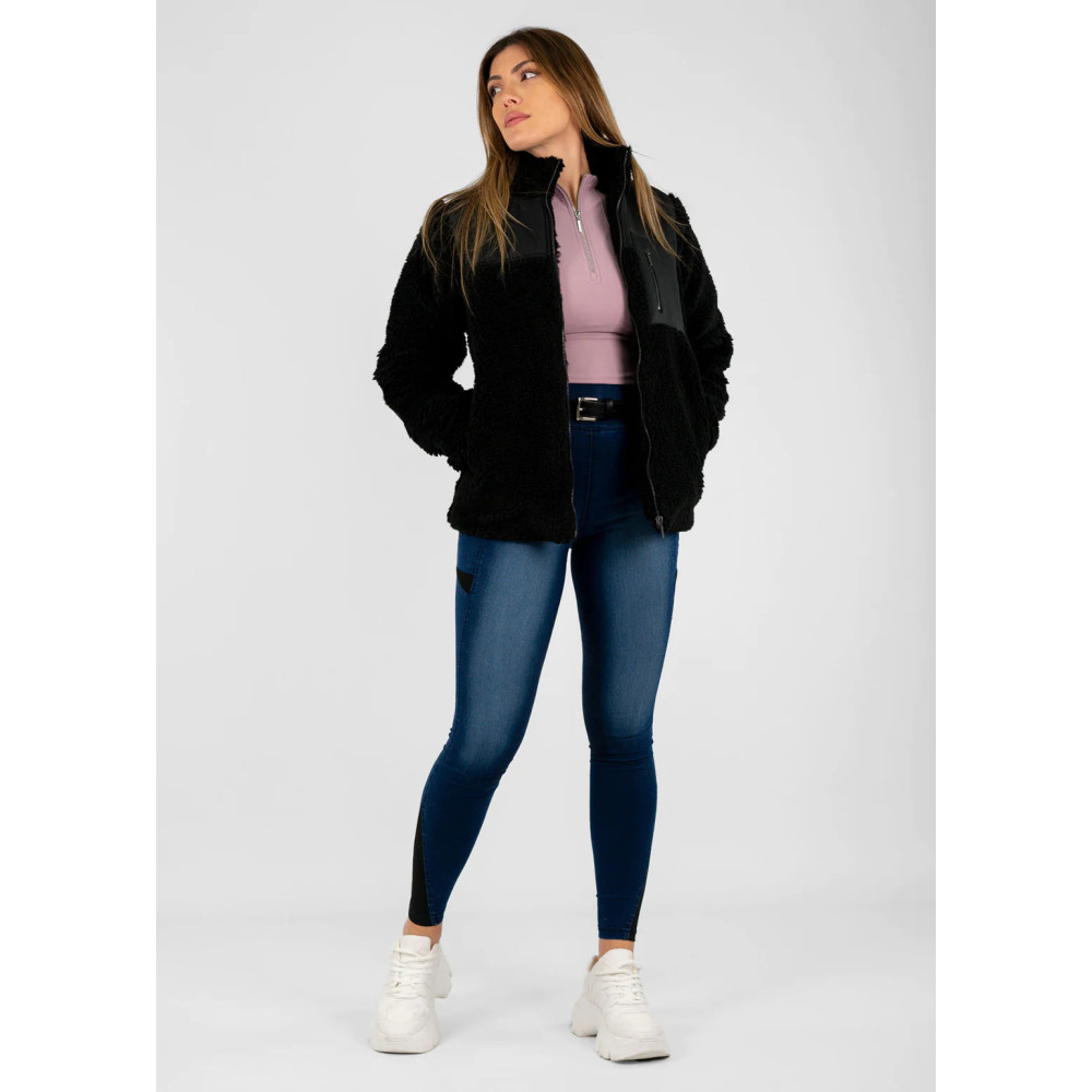 Kurtka Sherpa Teddy (Black) Maximilian Equestrian