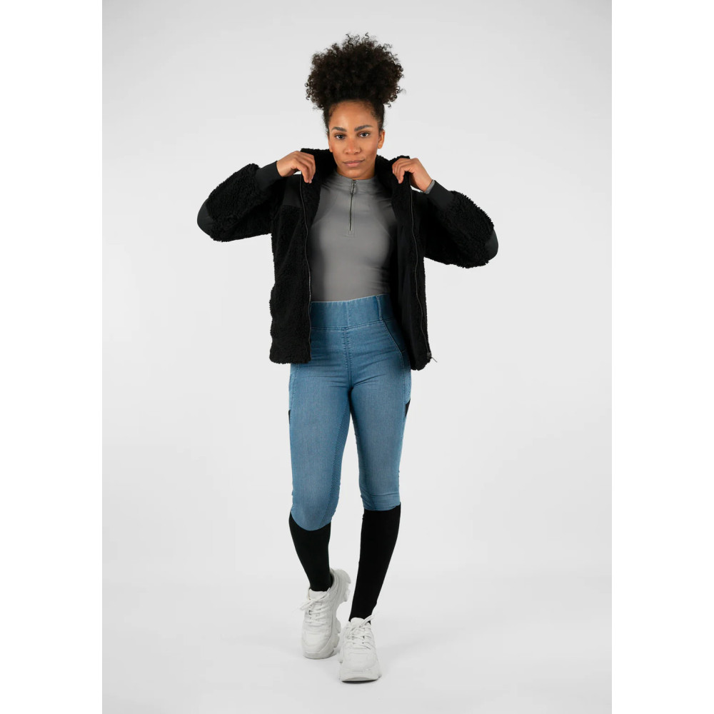 Kurtka Sherpa Teddy (Black) Maximilian Equestrian