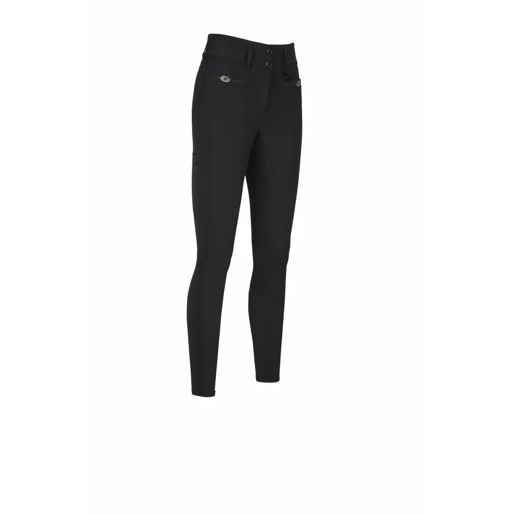 Bryczesy Full Mc Selection Hightwaist Black Pikeur