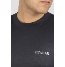 Męska Bluzka Argento Warm Czarna Silwear