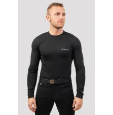 Męska Bluzka Argento Warm Czarna Silwear