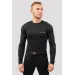 Męska Bluzka Argento Warm Czarna Silwear