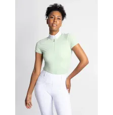 Koszulka Konkursowa z Krótki Rękawem Air (Sage Green) Maximilian Equestrian